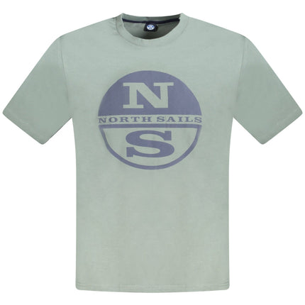 NORTH SAILS Kurzarm-T-Shirt Herren Weiss – Premium Baumwolle aus Ägypten