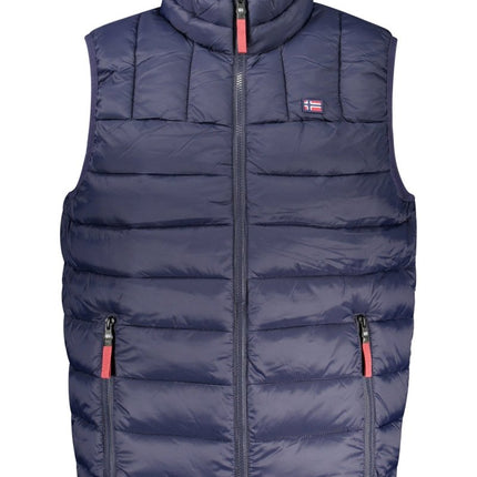 SEO. NORWAY 1963 Ärmellose Jacke Herren Grau – Leicht & Funktional für Herbst/Winter - Blau (BLNAVY) Linkreich