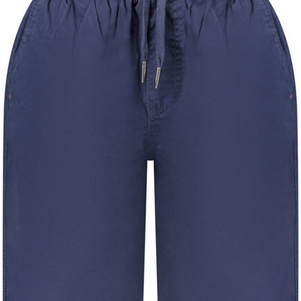 SEO. NORWAY 1963 Bermudashose Herren – Blaue Chino - Hose mit elastischem Bund für Sommer - Blau Linkreich