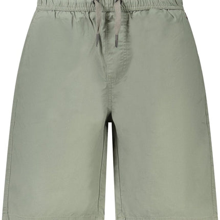 SEO. NORWAY 1963 Bermudashose Herren – Blaue Chino - Hose mit elastischem Bund für Sommer - Grün Linkreich