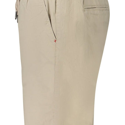 SEO. NORWAY 1963 Bermudashose Herren – Blaue Chino - Hose mit elastischem Bund für Sommer - Schwarz Linkreich