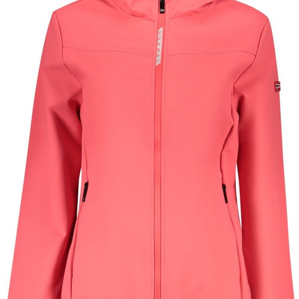 SEO. NORWAY 1963 Damen Jacke Rosa – Leichte Softshell - Jacke für Frühling/Sommer - Rosa Linkreich