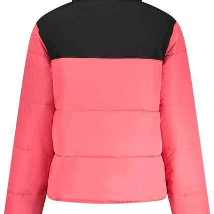 SEO. NORWAY 1963 Damen Jacke schwarz – Langärmlige Winterjacke mit Reißverschluss - Blau Linkreich
