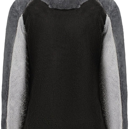 SEO. NORWAY 1963 Damen-Sweatshirt mit Reißverschluss – Plüsch-Sweat mit Taschen für Herbst/Winter - Rosa Linkreich
