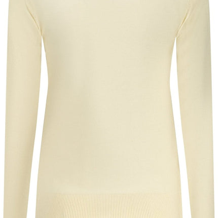 SEO. NORWAY 1963 Damen Trikottchen Blau – Langärmliges T-Shirt mit Logo - Beige Linkreich