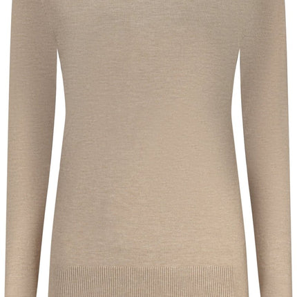 SEO. NORWAY 1963 Damen Trikottchen Blau – Langärmliges T-Shirt mit Logo - Beige Linkreich