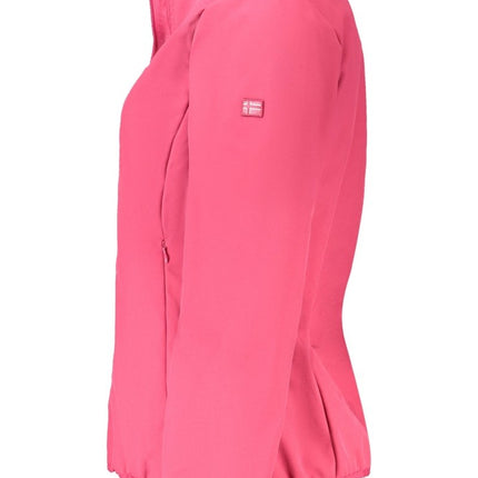 SEO. NORWAY 1963 Damenjacke Grau – Softshell mit Fleecefutter für Herbst/Winter - Blau Linkreich