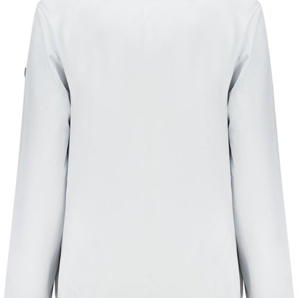 SEO. NORWAY 1963 Damenjacke Grau – Softshell mit Fleecefutter für Herbst/Winter - Blau Linkreich
