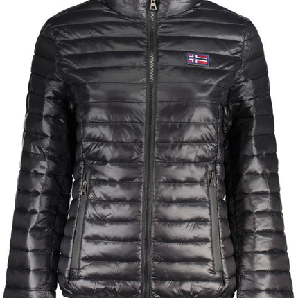 SEO. NORWAY 1963 Damenjacke schwarz – Leichte Langarmjacke für Frühjahr/Sommer - Schwarz Linkreich