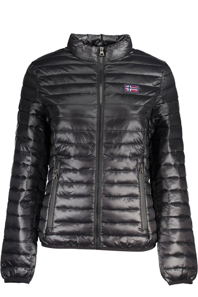 SEO. NORWAY 1963 Damenjacke schwarz – Leichte Langarmjacke für Frühjahr/Sommer - Schwarz Linkreich