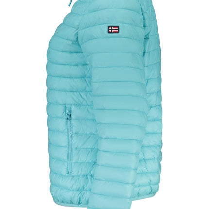 SEO. NORWAY 1963 Damenjacke schwarz – Leichte Langarmjacke für Frühjahr/Sommer - Hellblau Linkreich