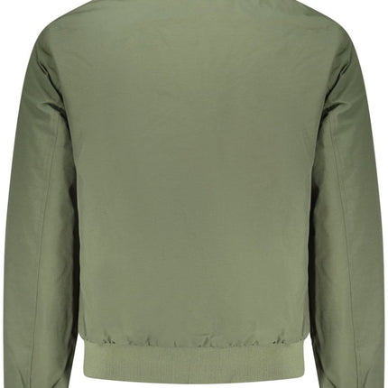 SEO. NORWAY 1963 Jacke Herren – Schwarze Fleece - Jacke für Herbst/Winter - Grün Linkreich