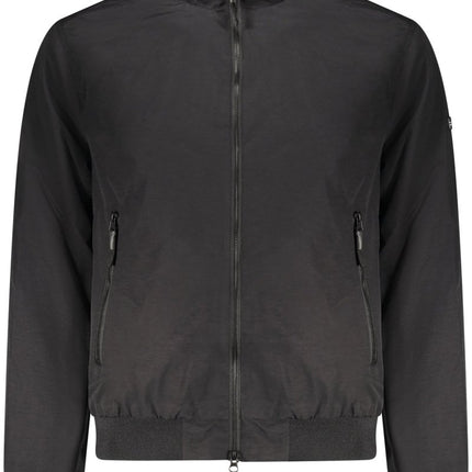 SEO. NORWAY 1963 Jacke Herren – Schwarze Fleece - Jacke für Herbst/Winter - Schwarz Linkreich