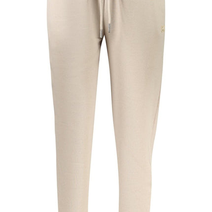 SEO. NORWAY 1963 Jogginghose Damen – Lila Lange Anzugshose mit Fleece - Innenfutter - Beige Linkreich