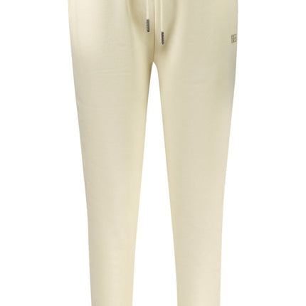 SEO. NORWAY 1963 Jogginghose Damen – Lila Lange Anzugshose mit Fleece - Innenfutter - Weiß Linkreich