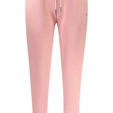 SEO. NORWAY 1963 Jogginghose Damen – Lila Lange Anzugshose mit Fleece - Innenfutter - Rosa Linkreich