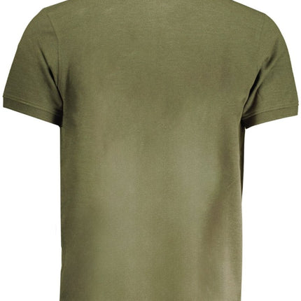 SEO. NORWAY 1963 Poloshirt Herren – Weißes Kurzarm - Polo mit Logo - Stickerei - Weiß Linkreich