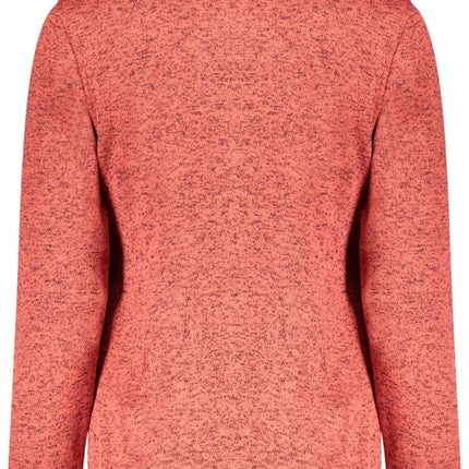 SEO. NORWAY 1963 Sweatshirt Damen mit Reißverschluss – Lila Langarm - Sweatshirt für Herbst/Winter - Schwarz Linkreich