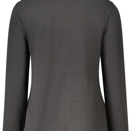 SEO. NORWAY 1963 Sweatshirt Damen mit Reißverschluss – Lila Langarm - Sweatshirt für Herbst/Winter - Schwarz Linkreich