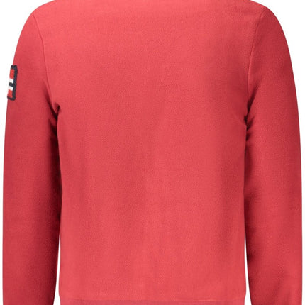 SEO. NORWAY 1963 Sweatshirt Herren mit Reißverschluss – Fleece - Wärme für Herbst/Winter - Blau Linkreich