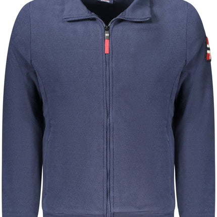 SEO. NORWAY 1963 Sweatshirt Herren mit Reißverschluss – Fleece - Wärme für Herbst/Winter - Blau (BLNAVY) Linkreich
