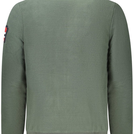 SEO. NORWAY 1963 Sweatshirt Herren mit Reißverschluss – Fleece - Wärme für Herbst/Winter - Blau Linkreich