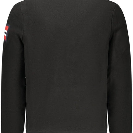 SEO. NORWAY 1963 Sweatshirt Herren mit Reißverschluss – Fleece - Wärme für Herbst/Winter - Blau Linkreich