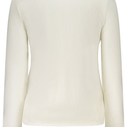 SEO. NORWAY 1963 Zip - Sweatshirt Damen – Schwarzes Fleece mit Reißverschluss | soulluna.de - Weiß Linkreich