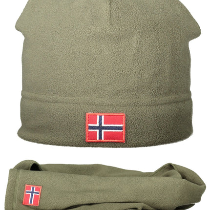 NORWAY 1963 Fleece-Mütze Herren – Warme Wintermütze mit Logo-Applikation