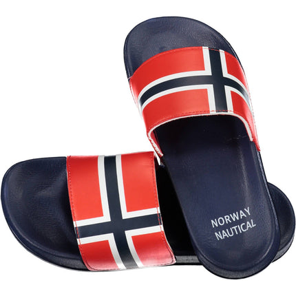 NORWEGEN 1963 BLAUE HERREN-PANTOFFELSCHUHE