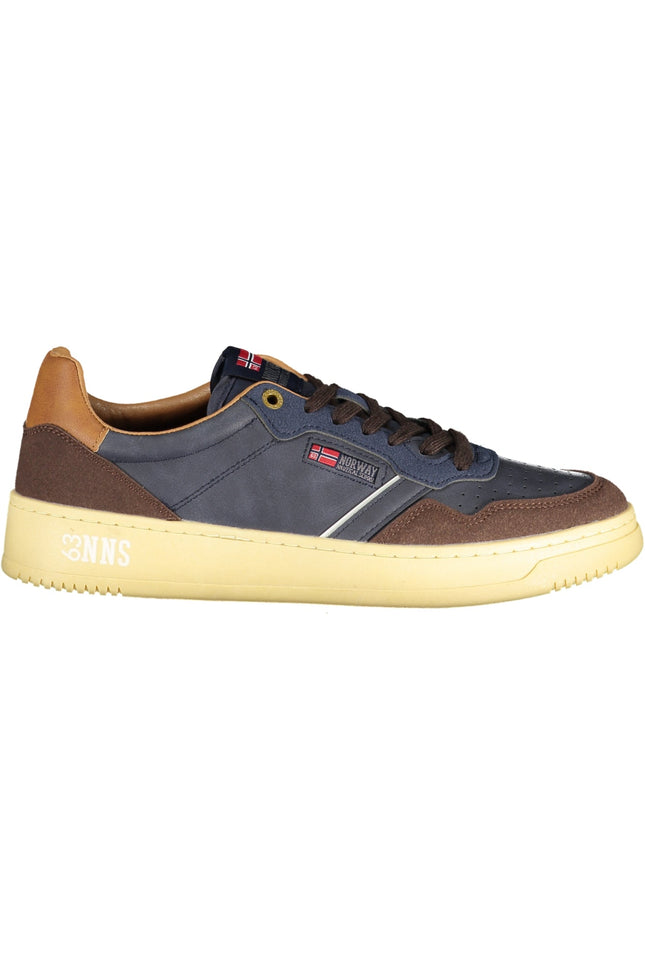 NORWAY 1963 Herren Sportschuhe Blau – Sneaker mit Kontrastdetails für Herbst/Winter