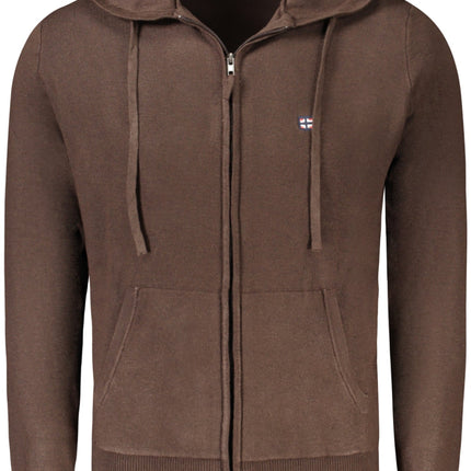 NORWAY 1963 Blauer Herren-Cardigan – Kapuzen-Cardigan für Herbst/Winter | soulluna.de