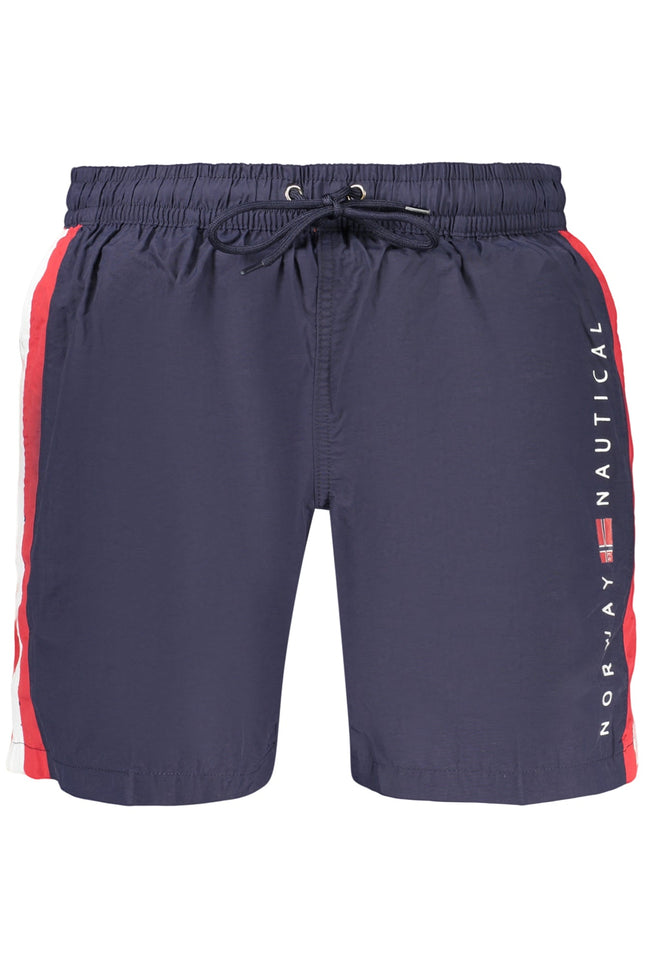 NORWAY 1963 Badehose Herren – Schwimmboxer mit Kontrastdetails und Logo-Print