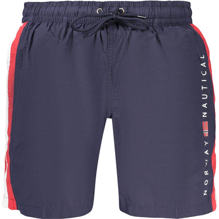 NORWAY 1963 Badehose Herren – Schwimmboxer mit Kontrastdetails und Logo-Print