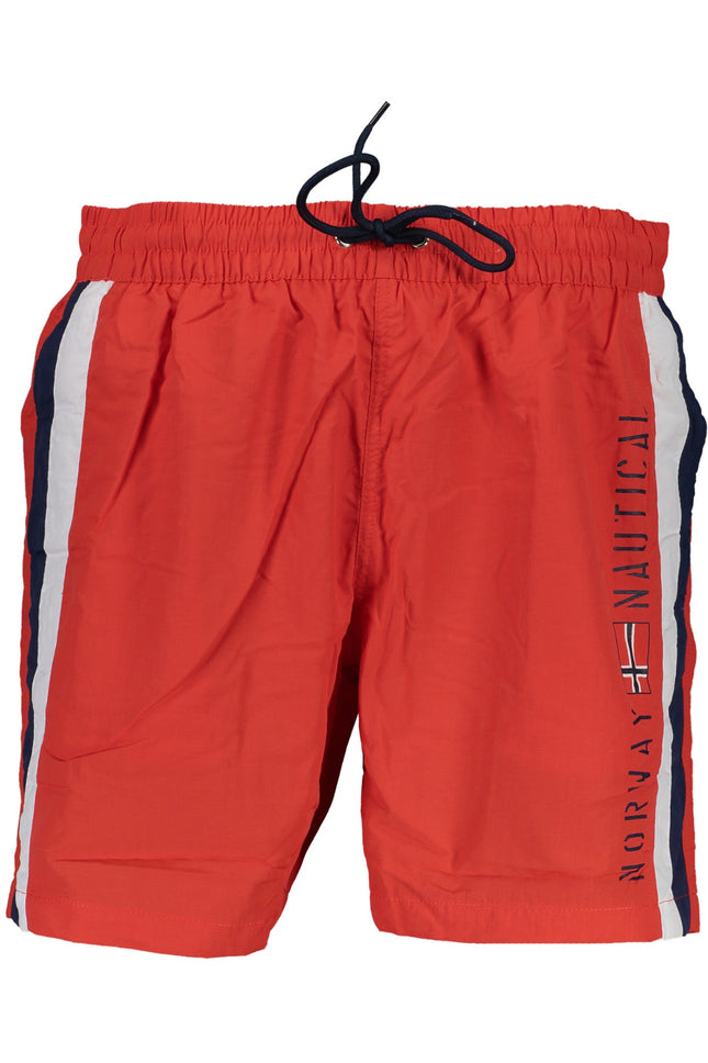 NORWAY 1963 Badehose Herren – Roter Mann Unten Kostüm mit elastischem Bund