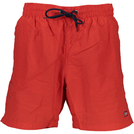 NORWAY 1963 Badeboxer Herren – Elastischer Bund mit Schnürung & Gesäßtasche
