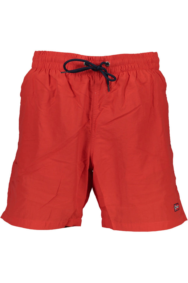 NORWAY 1963 Badeboxer Herren – Elastischer Bund mit Schnürung & Gesäßtasche