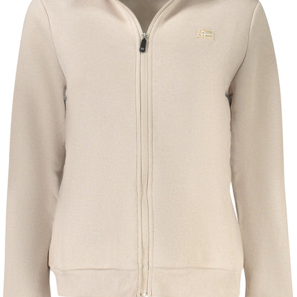 NORWAY 1963 Damen-Sweatshirt mit Reißverschluss – Beige Sweatshirt für Herbst/Winter