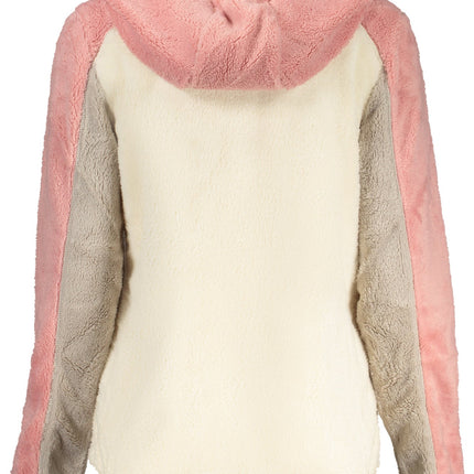NORWAY 1963 Sweatshirt Damen mit Reißverschluss – Rosa Hoodie für Herbst/Winter