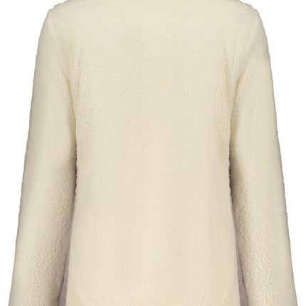 NORWAY 1963 Rosa Damen-Sweatshirt mit Reißverschluss – Plüsch & praktische Taschen