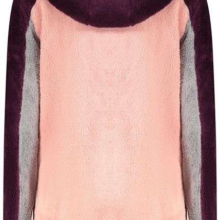 NORWAY 1963 Sweatshirt Damen mit Reißverschluss – Rosa Hoodie für Herbst/Winter