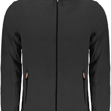 NORWAY 1963 Sweatshirt Herren – Rotes Fleece mit Reißverschluss für Herbst/Winter