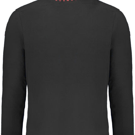NORWAY 1963 Sweatshirt Herren – Rotes Fleece mit Reißverschluss für Herbst/Winter