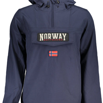 NORWAY 1963 Graue Sportjacke Herren – Softshell mit Kapuze für Herbst/Winter