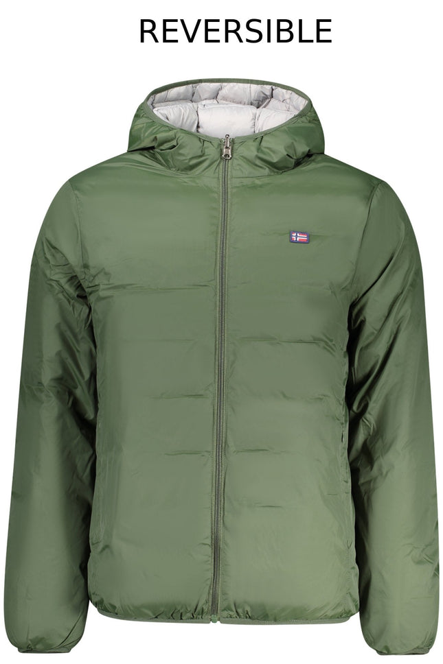 NORWAY 1963 Herren Jacke Grün – Wetterfeste Kapuzenjacke für Herbst/Winter
