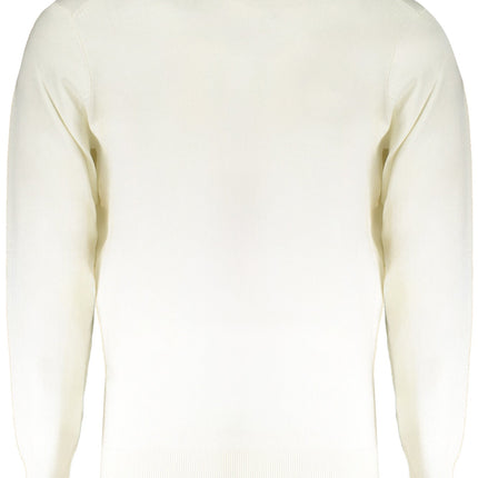 NORWAY 1963 Herren Pullover Grau – Langarm mit Stickerei für Herbst/Winter