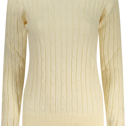 NORWAY 1963 Damenpullover weiß – Langärmliger Winterpullover für Damen