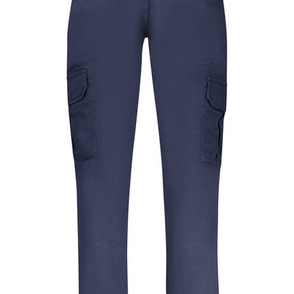 NORWAY 1963 Herren Hose Blau – 4-Pocket Design mit Stickerei für Herbst/Winter