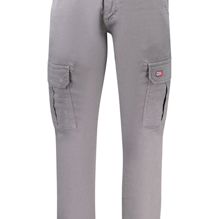 NORWAY 1963 Herren Hose Blau – 4-Pocket Design mit Stickerei für Herbst/Winter