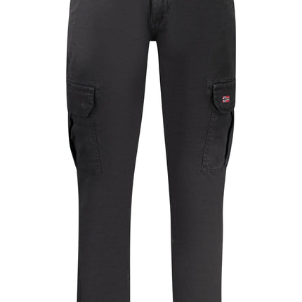 NORWAY 1963 Herren Hose Blau – 4-Pocket Design mit Stickerei für Herbst/Winter